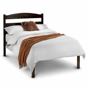 China modern single bed pine wood factory