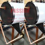 250L Pressure Flat Panel Solar Water Heater 2m2 Black Flat Plate Solar Collector