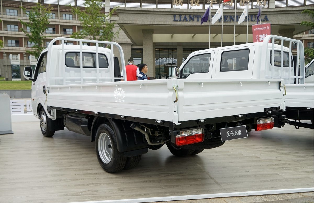 Chile/Peru 4 Wheels Mini Cargo Truck with Single-Row Cab and Left Steering Diesel Engine
