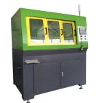 Iron Powder Cores Wheel Cutting Machine Avoid Material Burns Line Speed