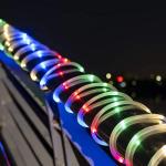 Garden Indoor Outdoor LED Holiday Lights Leather LED Tube Rope Lights