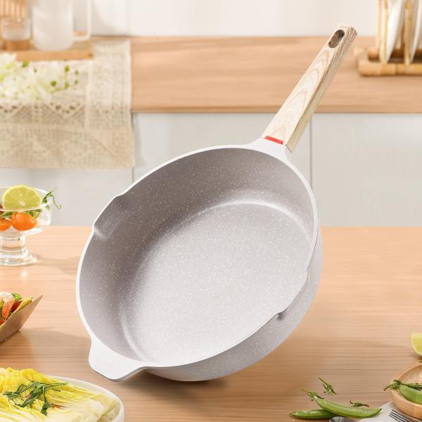 New Arrival Induction Omelet Pans Maifan Stone Coating Aluminum Frypan Non Stick
