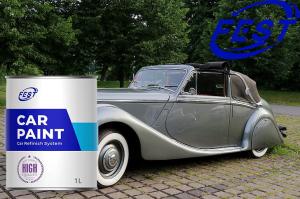 China Eco-Friendly Car Paint Suppliers Automotive Paints Refinish Acrylic 1K/2K Silver factory
