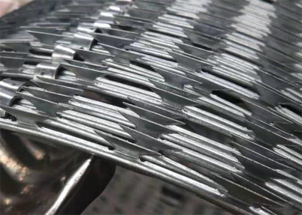 Anti Corrosion Concertina Razor Wire Coil Hot Dipped Galvanized Concertina