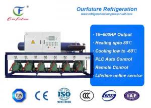 China Seed Treatment Commercial Condensing Units Air Cooled 50hp*5 R404a on sale