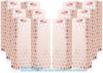 Champagne Wine Gift Bag Bulk With Tags, Polka Dots Single Bottle Holiday Gift
