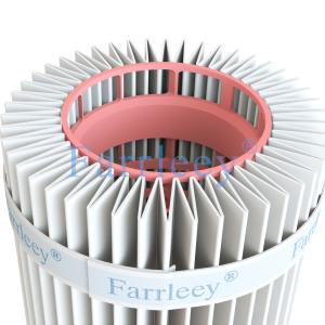 China Nonwoven Fabrics Polyester Spunbond PTFE Mmembrane &amp; Corrugated In Industrial Filtration factory