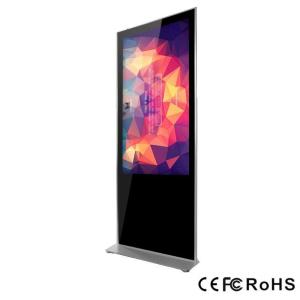 China Advertising Equipment Capacitive Touch Screen Digital Signage Kiosk Floor Standing Interactive LCD Display factory