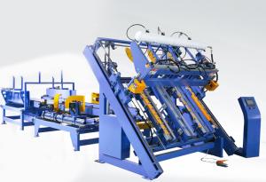 China Euro Wood Pallet Nailing Machine 1300mm Wood Pallet Production Line factory