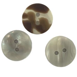 China Full Shiny Fake Shell Buttons 2 Hole 28L Use One Shirt Coat factory