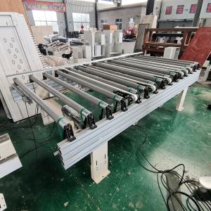 China Multi Roller Conveyor for Wooden Door Assembly Line Easy to Operate Length 3000mm factory