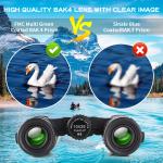 10X25 Mobile Phone Telescope Large View Super Bright Waterproof Binoculars