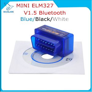 China Blue V1.5 Super Bluetooth ELM 327 optional Version 1.5 elm327 interface supports Torque Car Code on sale