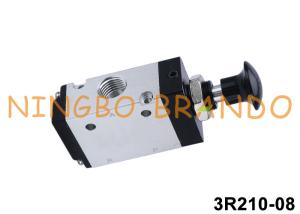 China 3R210-08 3/2 Way Pneumatic Manual Push Pull Air Control Valve factory