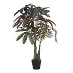 120cm Artificial Potted Floor Plants Green Simulated False Aralia Tree For House