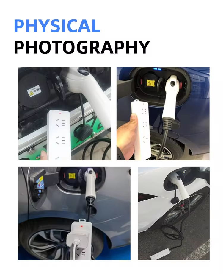 GBT DC V2L 3.5kw EV Discharge Gun for Purpose of Retrofit/Upgrade and Outdoor Camping Extended Plug Socket
