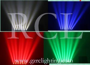 China 8*10W RGBW 4in1 led moving head light Dmx 512 Beam Effect stage lights factory