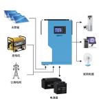 220V Solar Panel Storage System 3500w Sine Wave Horizontal Inverter Integrated