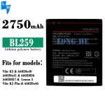 Dual IC Protection 2750mAh BL259 Battery for Lenovo Lemon 3 3S K32C30 K32c36