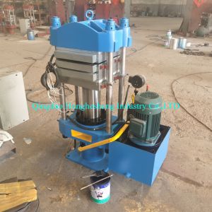 25T Rubber Silicone Hydraulic Vulcanizing Machine 4 Column Plc Control