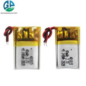 China Small Battery with pcb and connector in stock Li Polymer 3.7 V Battery 401015 25mAh 40mAh Lipo Battery factory