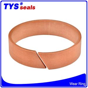 China WR Hydraulic Cylinder Piston Guide Ring PTFE High Wear Resistance factory