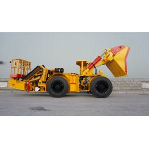 Underground Multipurpose Utility Vehicle Tunnel Using Mining Loader Lifting