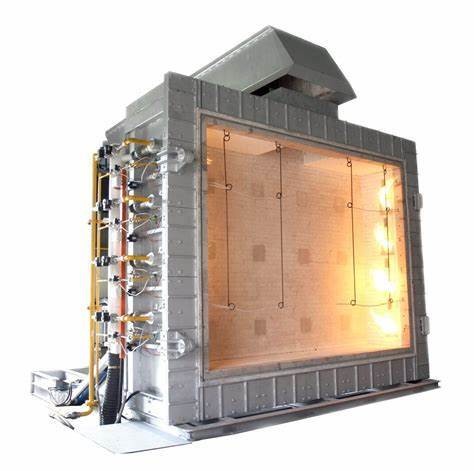 China Electronic Power Fire Resistance Test Furnace For Building Components factory