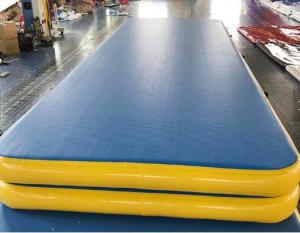 China 0.9mm Thickness Gymnastics Air Mat , Inflatable Air Track For Physical Training Air Track Mat factory