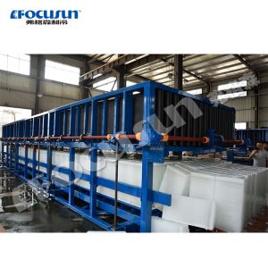 10ton Ice Storage Capacity Mobile Containerized Block Ice Maker Machine for