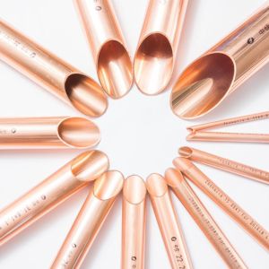 China Cooling Air Conditioning Seamless Copper Pipe Alloy Piping ASTM B111 C70600 on sale