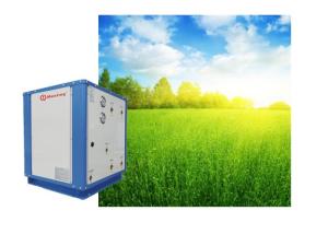 China Meeting high efficiency geothermal water heater heat pump ground source water to water heatpump CE factory