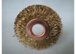 3 inch crimped wire wheel brush, 1/2'' to 3/8'' Arbor hole ,thickness 10mm,wire