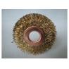 Buy cheap 2'' crimped wire wheel brush, 1/2'' Arbor hole ,thickness 8mm,wire diameter 0 from wholesalers