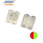 OEM 0.06W Bi Color SMD LED 3528 Red and Green 568-572nm for indicator