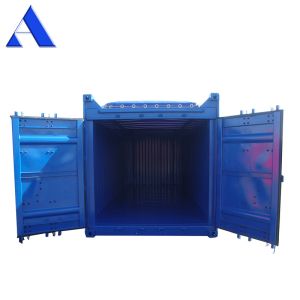 10ft DNV 2.7-1 Offshore Open Top Container with Tarpaulin Cover Conforms to