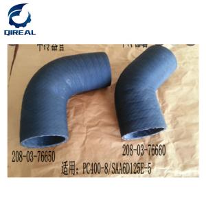 China PC400-8 Excavators Spare Parts Cooling Hose 208-03-76650 factory
