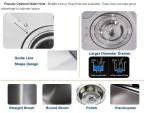 cUPC best quality single bowl 304 stainless steel kitchen undermount sink