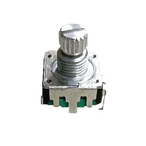 China 12mm Metal Shaft Rotary Encoder With Screw Thread Speaker Audio on sale