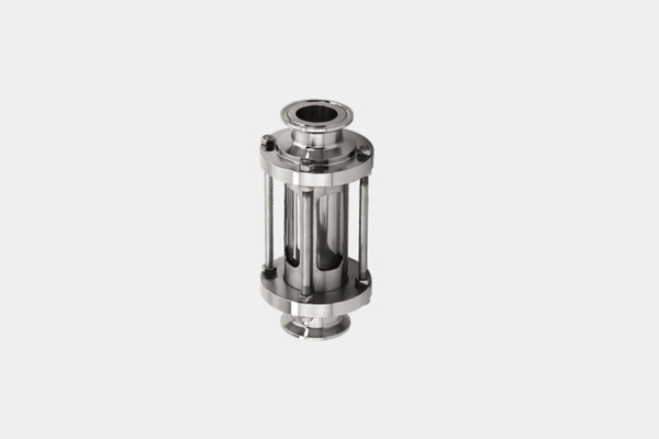 Sanitary Stainless Steel 304/316 Pipe Fittings Tri Clamp Straight Tubular Sight Class