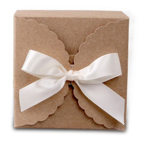 White Cardboard Soap Handmade Gift Square Gift Box Spot Simple Baked Candy