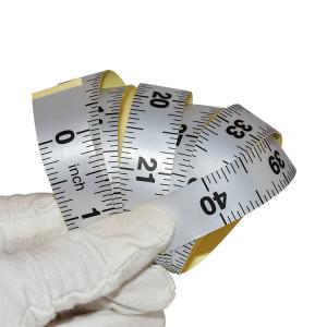 China 40-Inch Self-Adhesive Metric Measure Tape Vinyl Ruler The Ultimate Measure Tape for Sewing factory