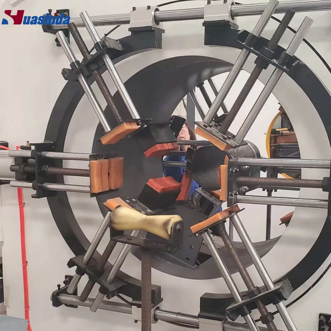 Plastic PE HDPE Insulation Pipe Extrusion Machinery for Supplying Hot Water/Oil Pipeline