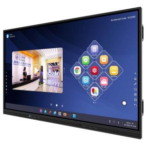China Latest Interactive Touch screen Monitor 75 inch for Education Corporate Display factory