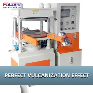 Flat Press Plate Vulcanizing Machinery Vulcanized Rubber Pressing Machine With
