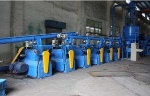 China Rubber Powder Grinder Rubber Pulverizer Machine Tyre Shredding Equipment For Waste Tire Recycling Line factory