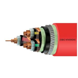33kV Medium Voltage Steel Wire Armoured Electrical Cable 3 Phase Copper Wire