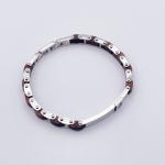 Stainless steel fashion trend jewelry men's titanium steel bracelet