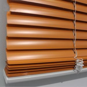 China Narrow Blade Office Venetian Blinds Cordless Aluminum Blinds Functional factory