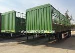 2 Axle Fence Semi Trailer 30 Tons Semi Container Trailer